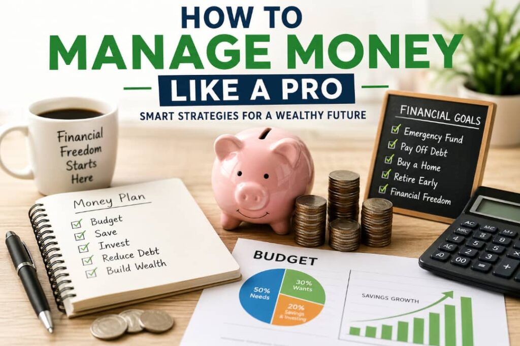 How to Manage Money Like a Pro (A Practical Guide for Americans in 2026) 2ff54174 48a3 486a a28c c6ccfd67ea77