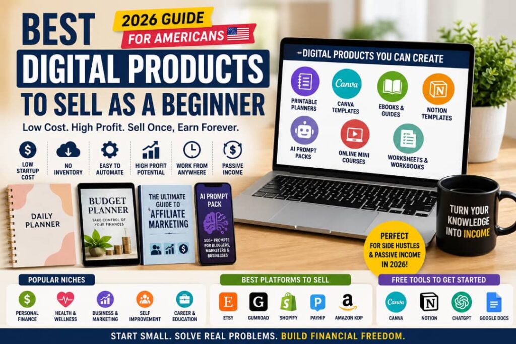 Best Digital Products to Sell as a Beginner (2026 Guide for Americans) a87352a3 5372 4f32 ac51 bf9dca361f45