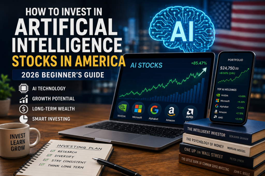 how to invest in ai stocks in america