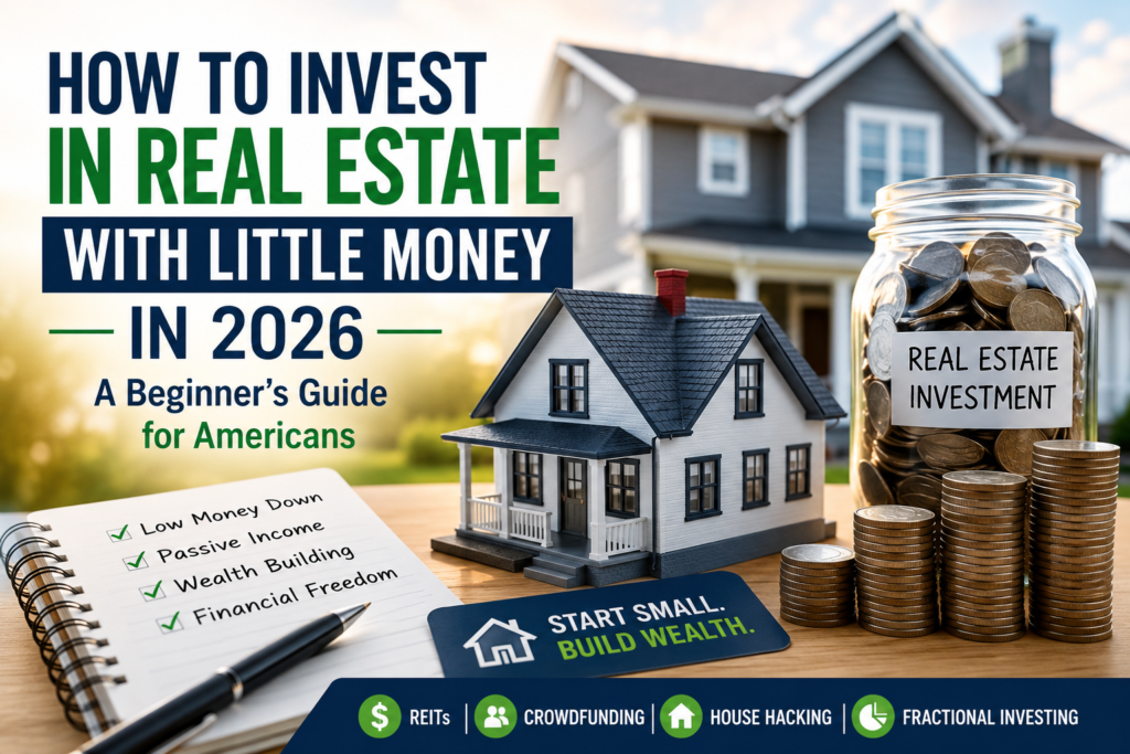 How to Invest in Real Estate With Little Money in 2026: A Beginner-Friendly Guide for Americans how to invest in real estate with little money